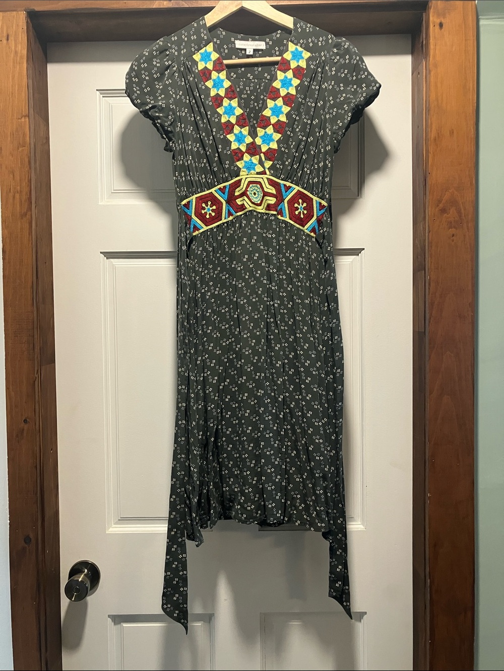 Silk Empire Waist Boho Dress by Corey Lynn Calter
